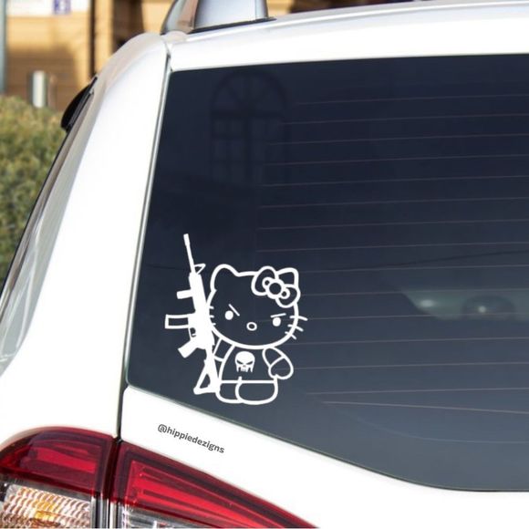 Hand Crafted Other - Hello Kitty Vinyl Decal